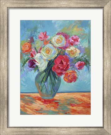 Framed Petals and Persistence Print
