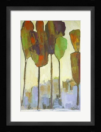 Framed African Forest Print