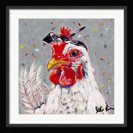 Framed Farm Pop-Rosie Print