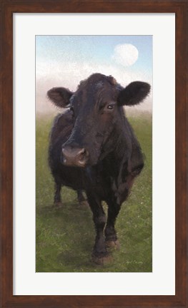 Framed Funky Cow II Print