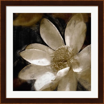 Framed Bronze Lily Print