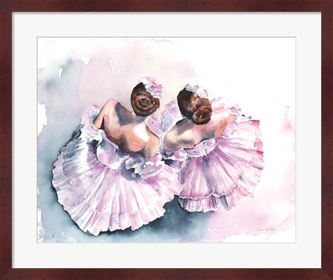 Framed Ballet III Print