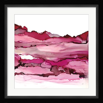 Framed Pinkscape II Print