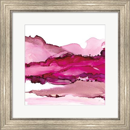 Framed Pinkscape I Print