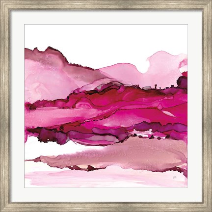 Framed Pinkscape I Print