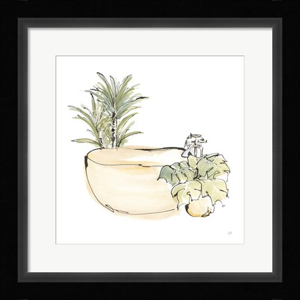 Framed Tub V Print