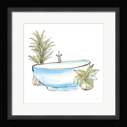 Framed Tub IV Print
