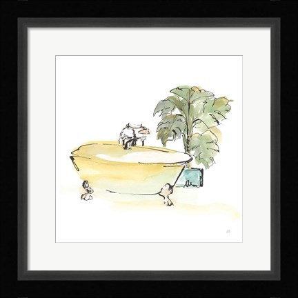 Framed Tub III Print