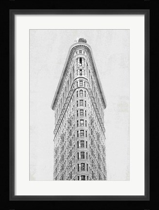 Framed Flatiron Building NYC Print