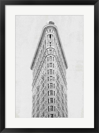Framed Flatiron Building NYC Print