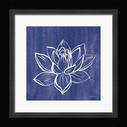 Framed Lotus Print