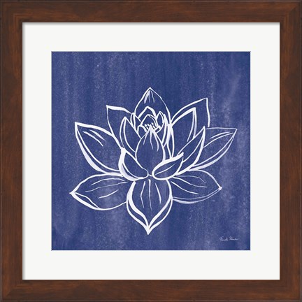 Framed Lotus Print