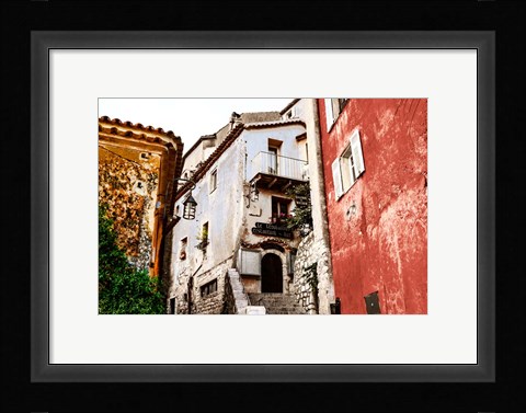 Framed Corner Townhouse Print