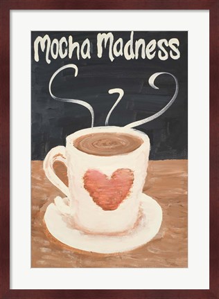 Framed Mocha Madness Print