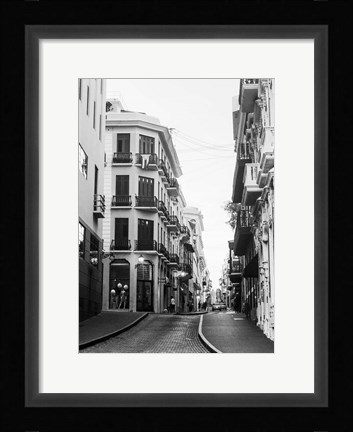 Framed Viejo San Juan I Print