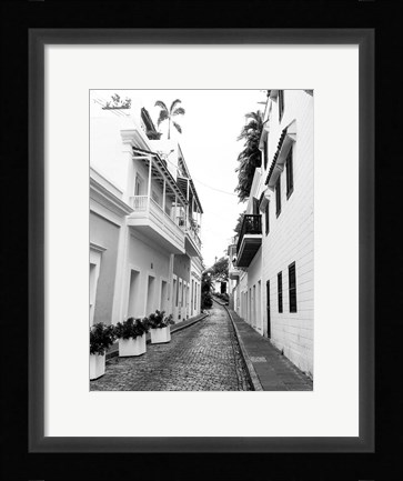 Framed Viejo San Juan II Print