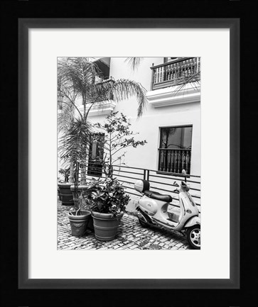 Framed Viejo San Juan III Print