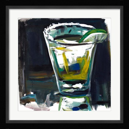 Framed Margarita I Print