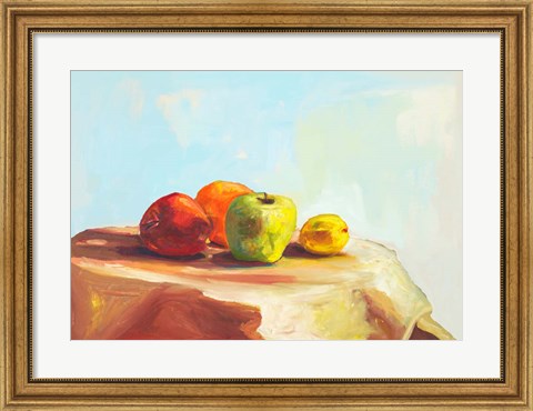 Framed Colorful Fruit Print
