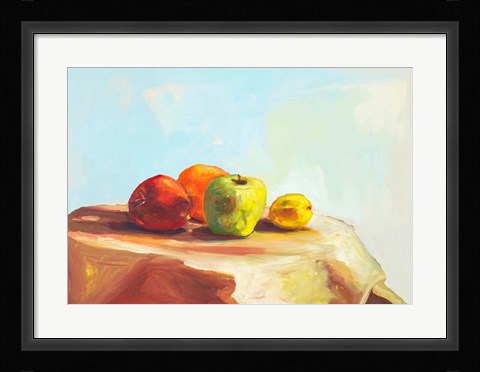 Framed Colorful Fruit Print