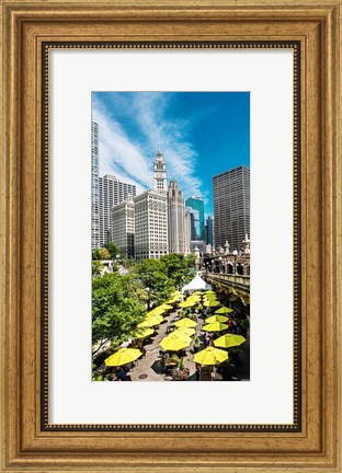 Framed Chicago Morning&#39;s Print