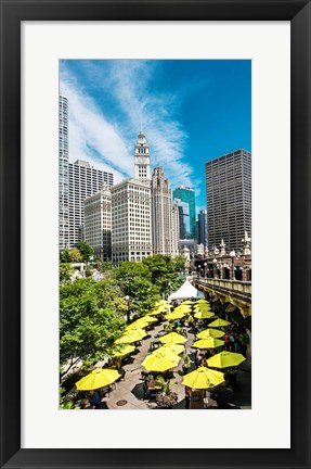 Framed Chicago Morning&#39;s Print