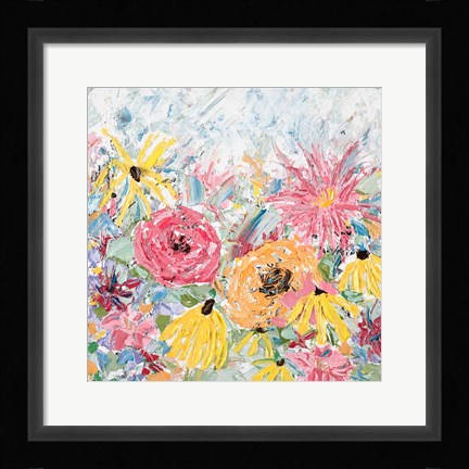 Framed Internodes Square Print