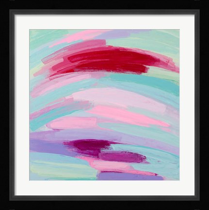 Framed Colorful Blur Print
