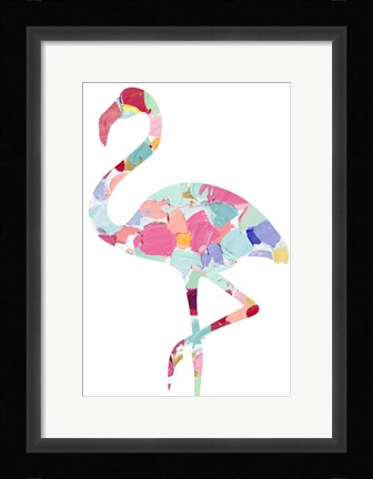 Framed Flamingo Beauty Print