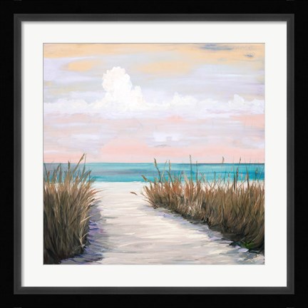 Framed Sunset Walks Print