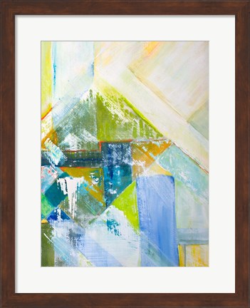 Framed Summerview Abstract II Print