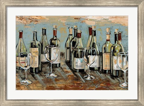 Framed Wine Bar II Print