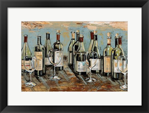 Framed Wine Bar II Print