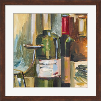 Framed Wine Room II Print
