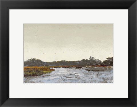 Framed Along the Water (Neutral) Print