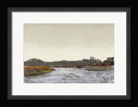 Framed Along the Water (Neutral) Print