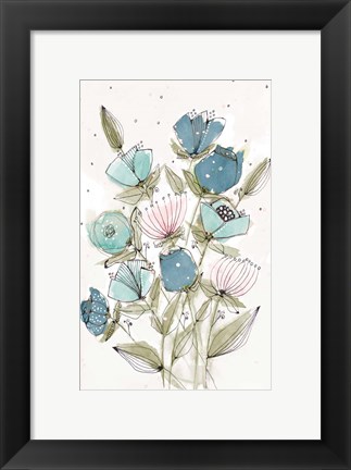 Framed Blooming Spring II Print