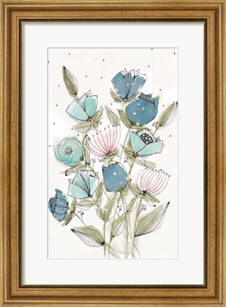 Framed Blooming Spring II Print