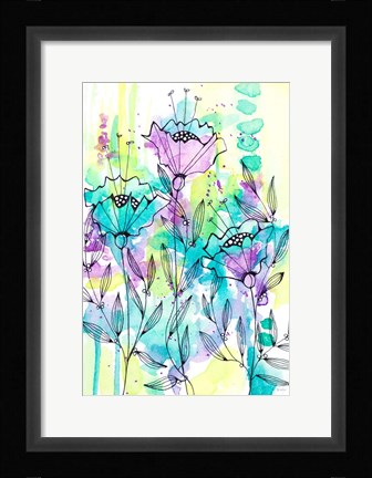 Framed Floral Beauties Print