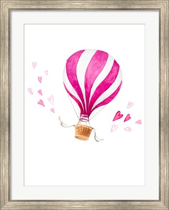 Framed Love Is In The Air Print
