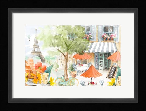 Framed Parisian Life Print