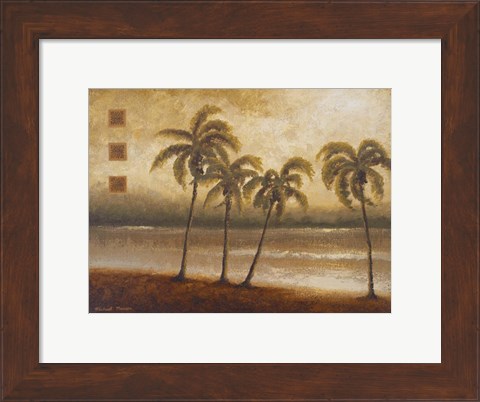 Framed Tropical Escape I Print