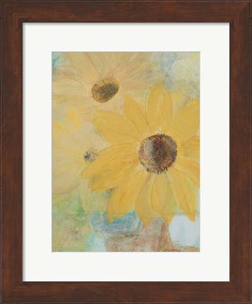 Framed Big Sunflowers Print