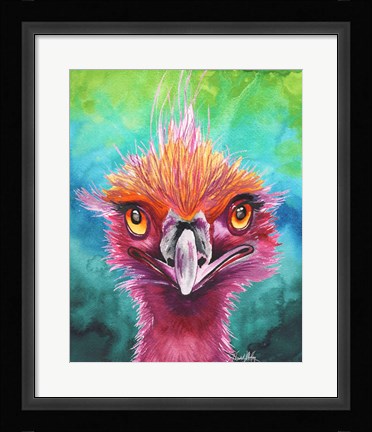 Framed Emus Of A Feather Print