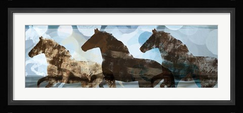Framed Lively Spirit I Print