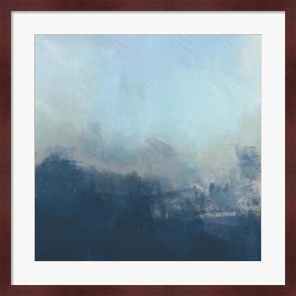 Framed Ocean Fog II Print