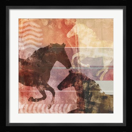 Framed Equine Print