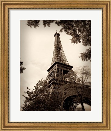 Framed Last Day In Paris I Print