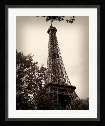 Framed Last Day In Paris II Print