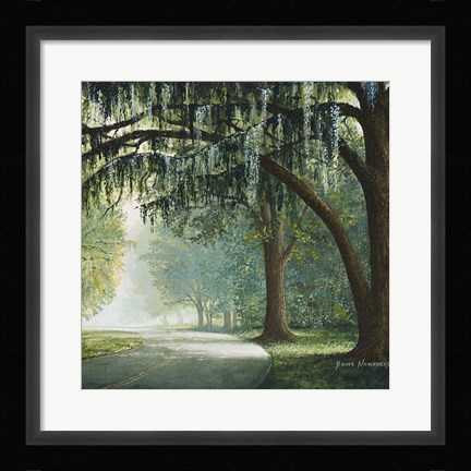 Framed Lake Shore Drive I Print